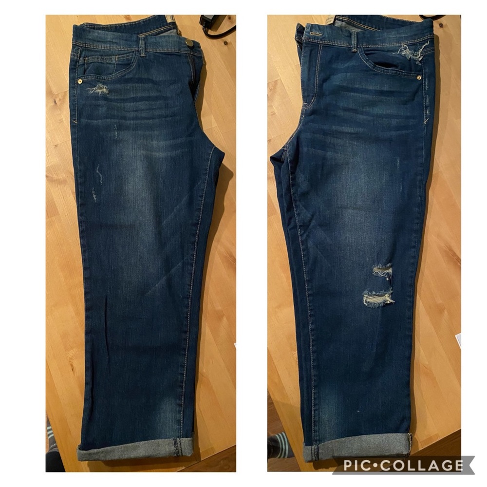 Democracy Girlfriend Capri Jeans